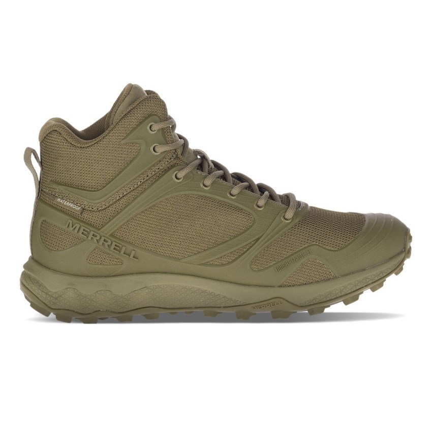 Bottes de Securite Merrell Breacher Tactical Vert Olive Homme | M.M.XLYF